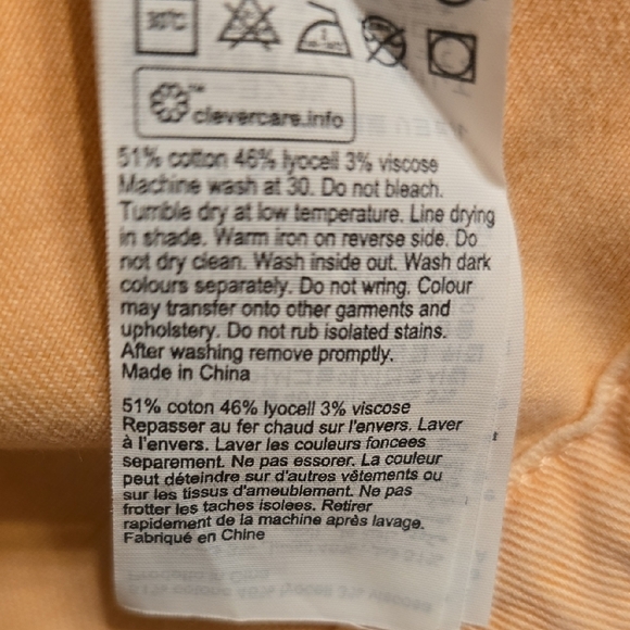 All Saints Soft Peach Off-Shoulder Mini Dress - Picture 11 of 13